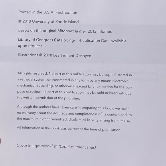 Simmering the Sea Diversifying Cookbook Sustainability Rhode Island Seafood Fish - Picture 9 of 10